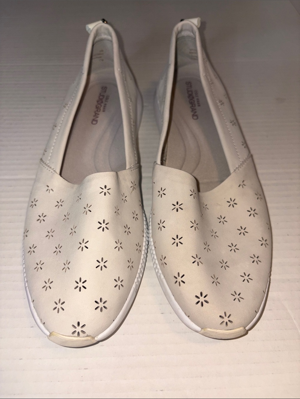 Cole Haan Studio Grand leather slip in flats 10B